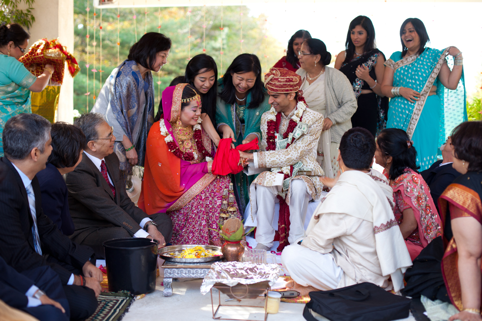 indian wedding garden falls nj Chinese Indian Wedding New York Garden 