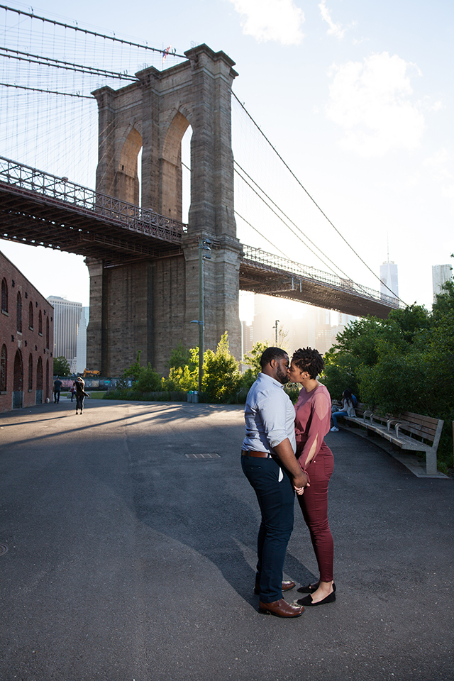 Brooklyn Bridge Park Dumbo Engagement