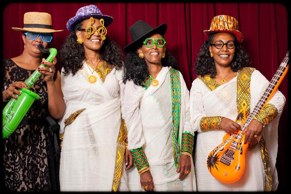 Photo Booth for Eritrean Wedding at Hilton Springfield VA