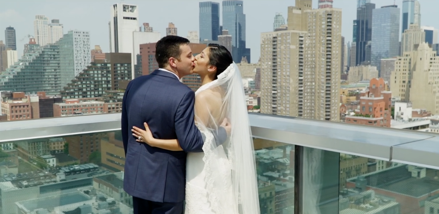 Rooftop NYC Wedding Videography